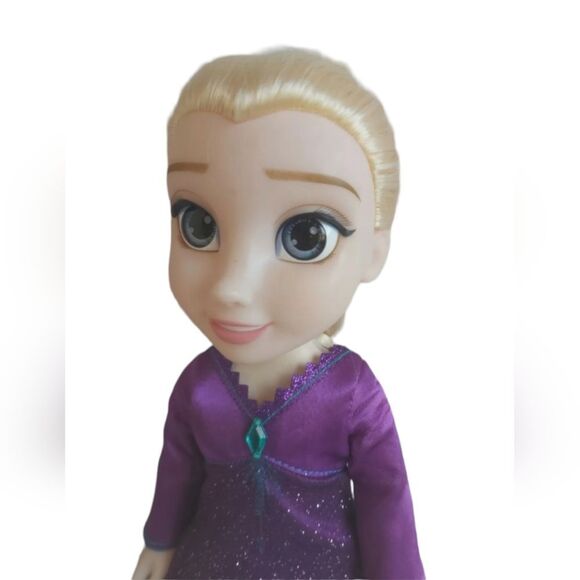 Disney Frozen 2 Into The Unknown Singing 14" Elsa Doll Musical Feature Lights - Picture 3 of 11